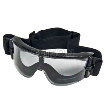 Tácticos balísticos gafas TPU material anti-UV y antiniebla gafas
